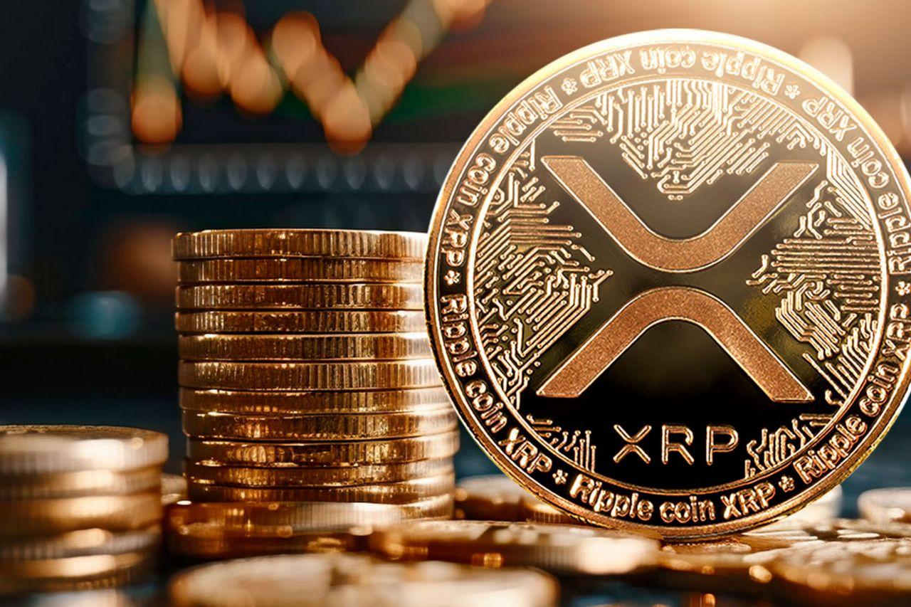 "XRP soared 360% in January! Its market value quickly overtook USDT and became one of the three larg